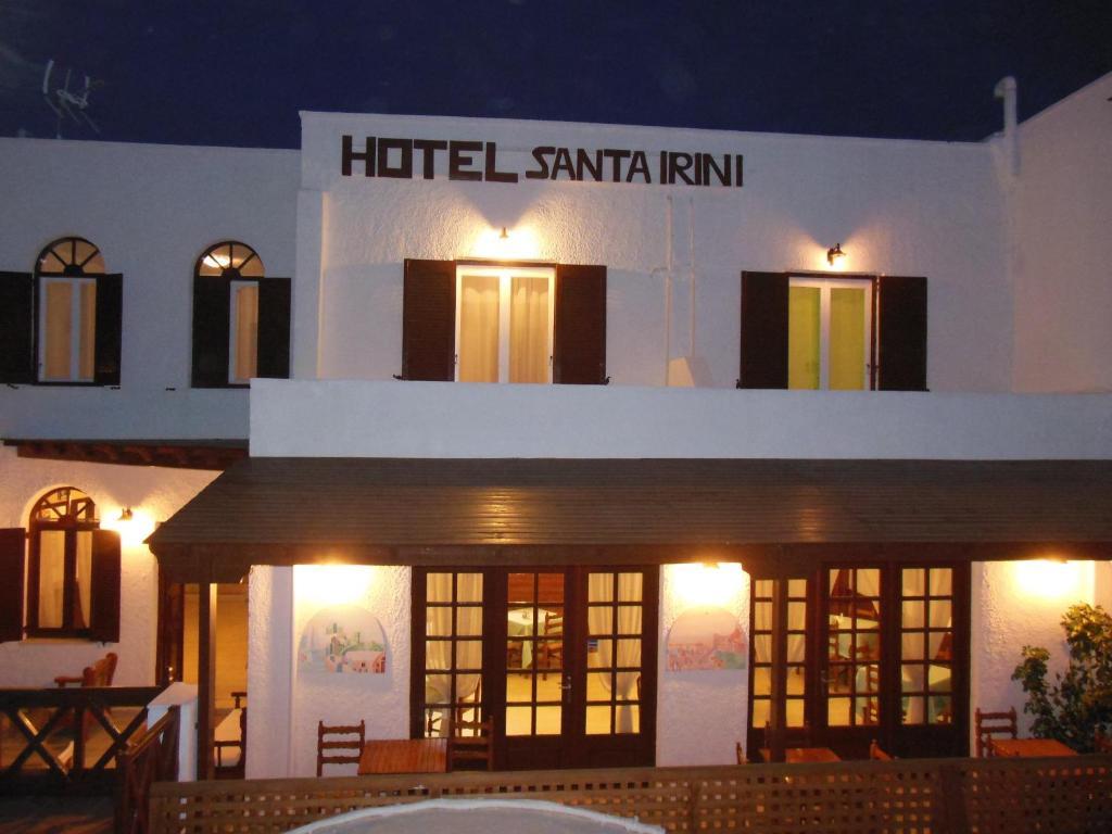Santa Irini Hotel Perissa  Exteriér fotografie