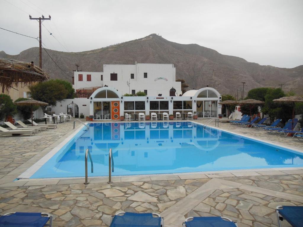 Santa Irini Hotel Perissa  Exteriér fotografie