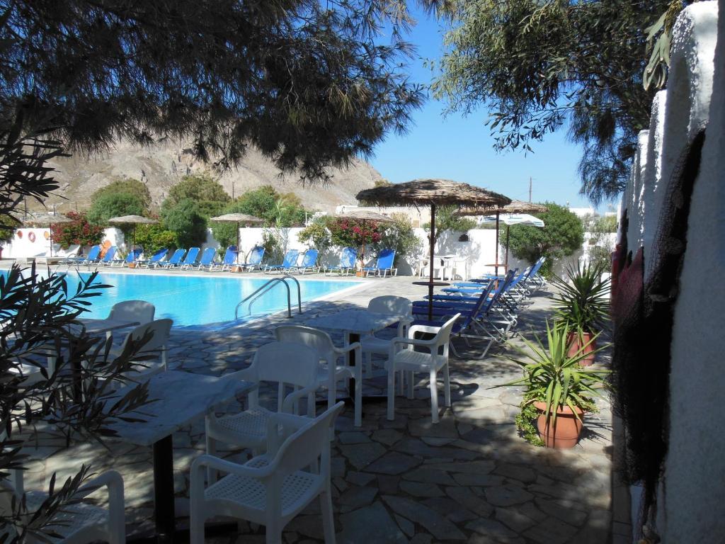 Santa Irini Hotel Perissa  Exteriér fotografie