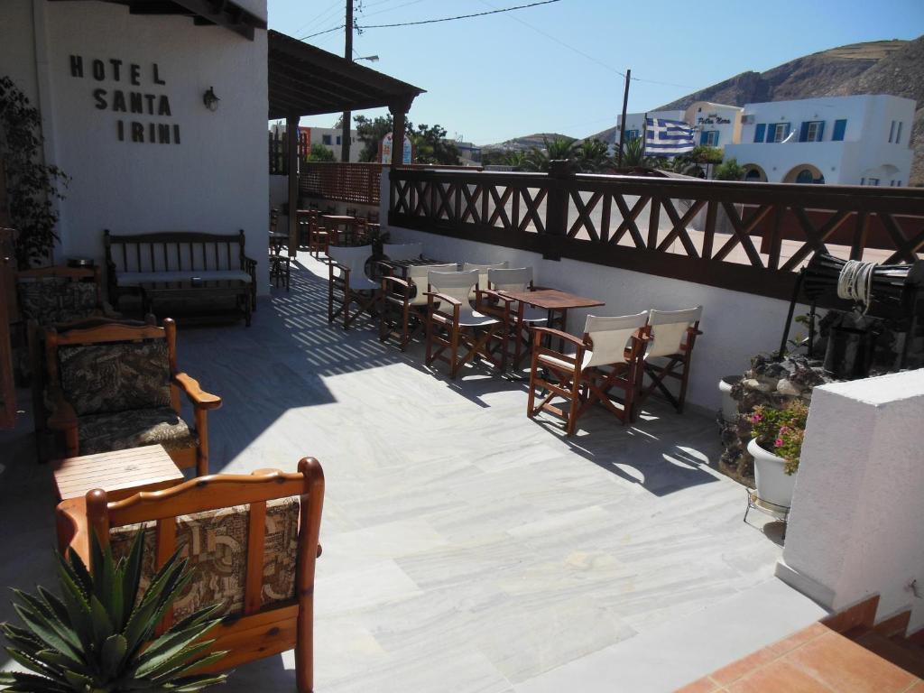 Santa Irini Hotel Perissa  Exteriér fotografie