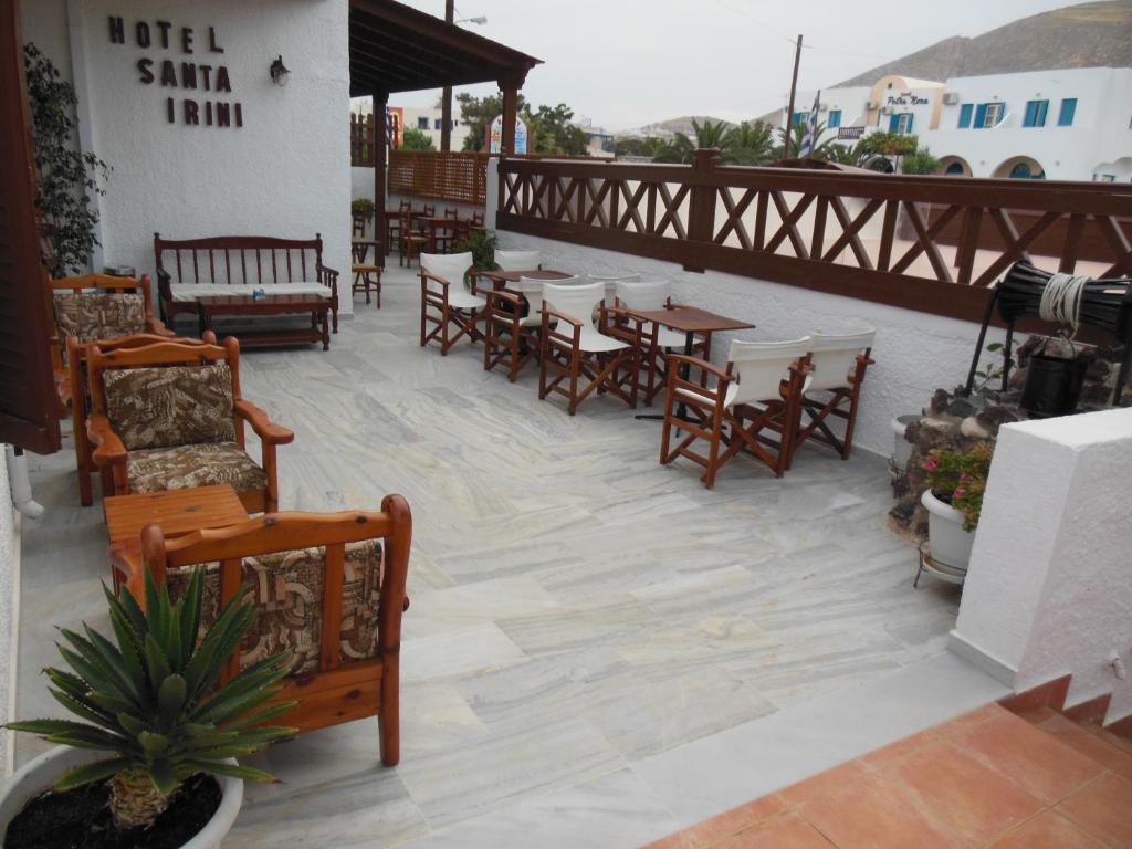 Santa Irini Hotel Perissa  Exteriér fotografie